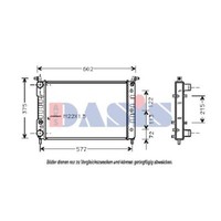 KüHler WasserküHler MotorküHler FüR Fiat Palio Weekend 178DX 1.6 16V 178BX 1.2