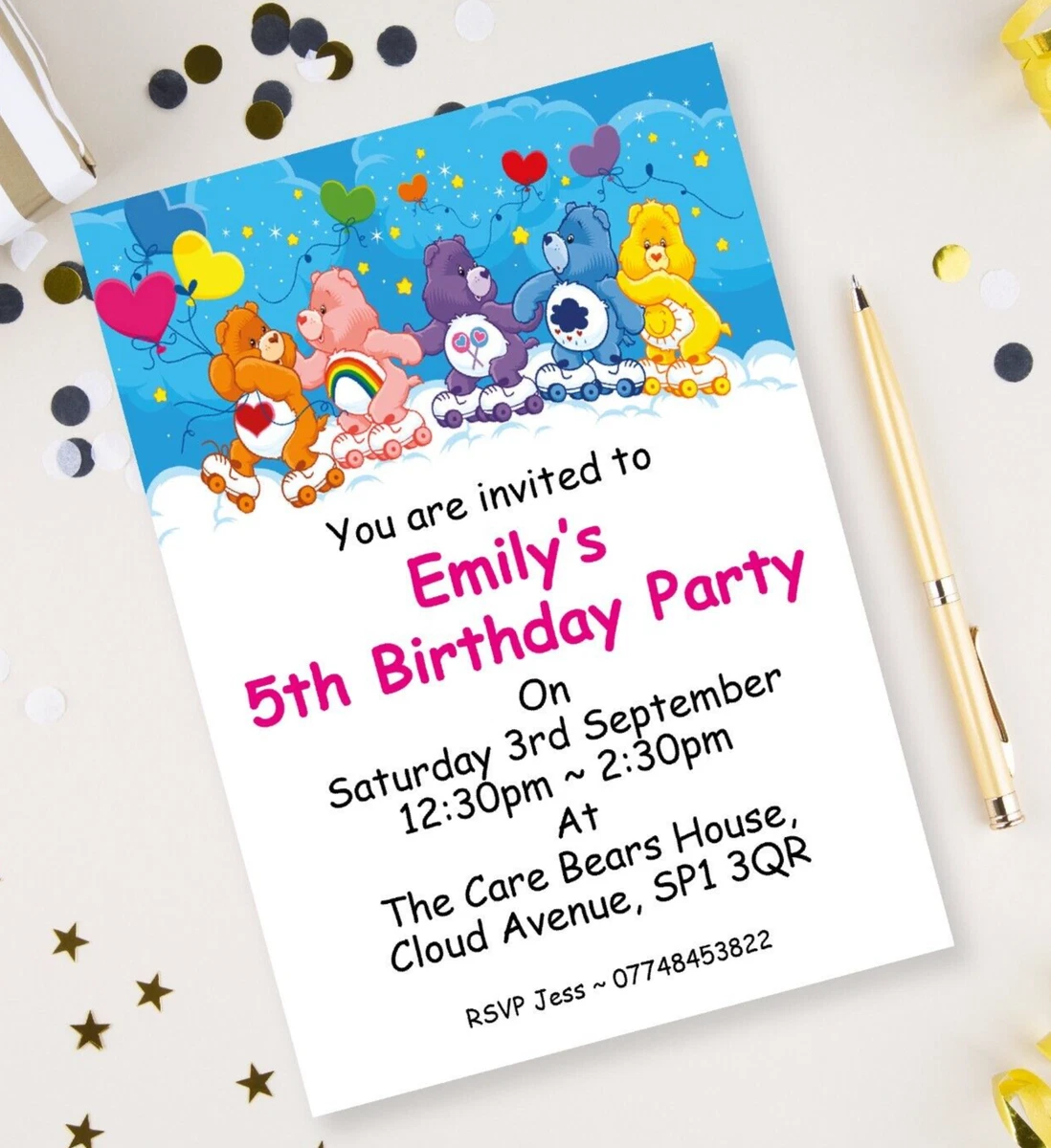 Care Bear Birthday Party