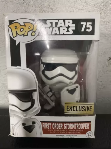 Funko Pop Star Wars First Order Stormtrooper Riot Gear #75 Amazon Exclusive