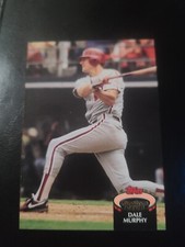 Dale Murphy 1992 Topps Stadium Club Baseball #280 Philadelphia Phillies Braves 