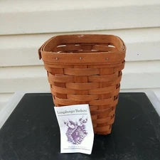 Longaberger Basket Dresden Ohio Hand Crafted American Tradition Excellent
