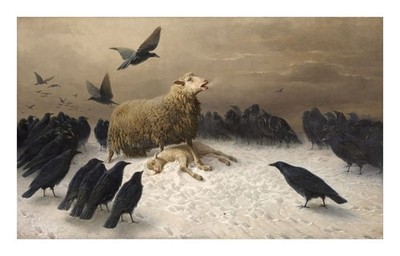 August Friedrich Albrecht Schenck Anguish : Archival Quality Giclée Art Print 18