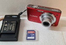 Digitalkamera Panasonic LUMIX DMC-FS62 10MP 4×Zoom Rot