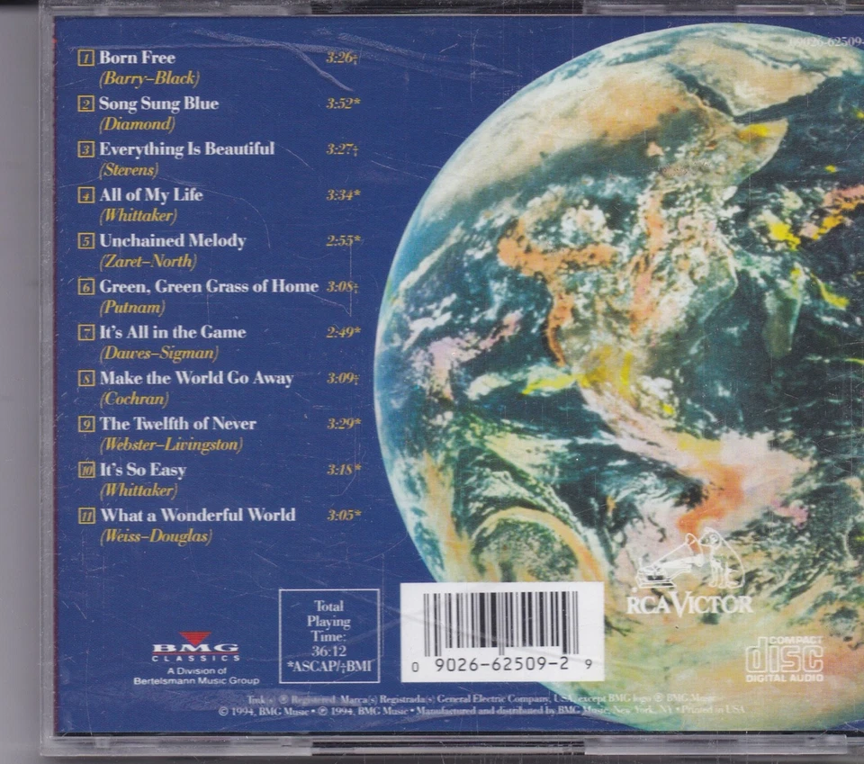 Roger Whittaker-What A Wonderful World cd album - Bild 2 von 2