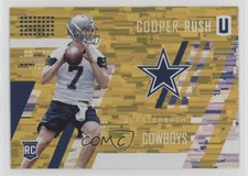 2017 Panini Unparalleled Class of Rookie Yellow 176/199 Cooper Rush #261 3c5