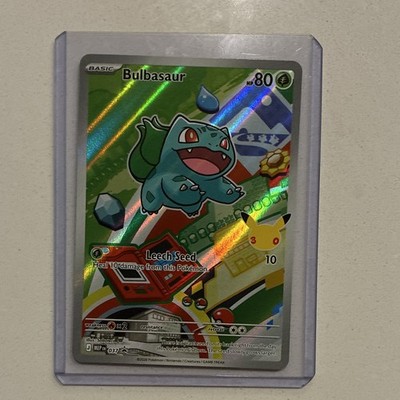 Pokemon TCG Bulbasaur ME Promo 037 Foil Holo Card English Basic
