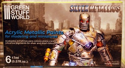 Green Stuff World GSW9910 - Silver Metallics Neu