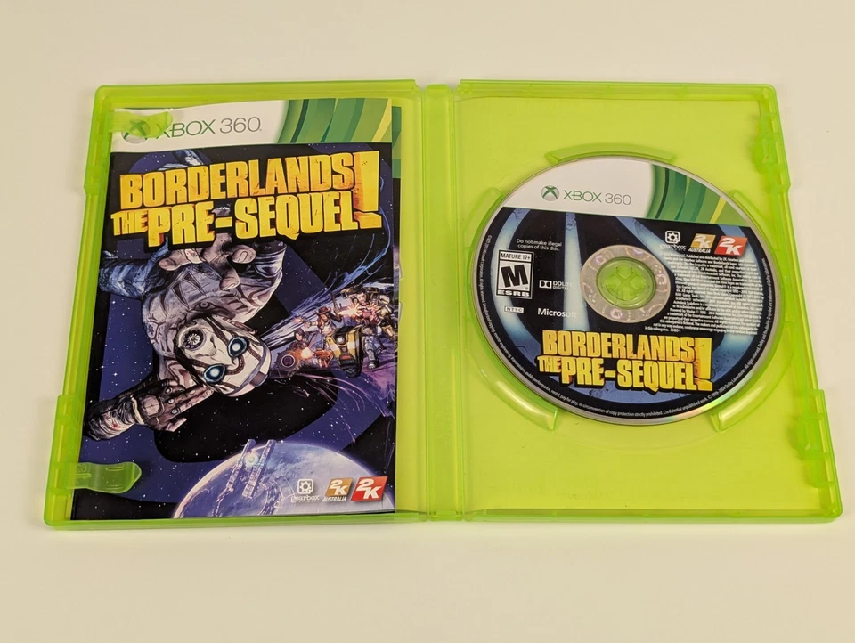 Borderlands: The Pre-Sequel (Xbox 360)➡️CIB w/ Slipcov - Tested - Near Mint 📀! - Image 4 of 4
