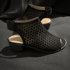 American Eagle Black Slingback Mesh Sandal 7.5Women’s Business Casual New — photo 4