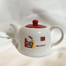  Rare McDonald's Hello Kitty Ceramic Tea  Teapot 2001
