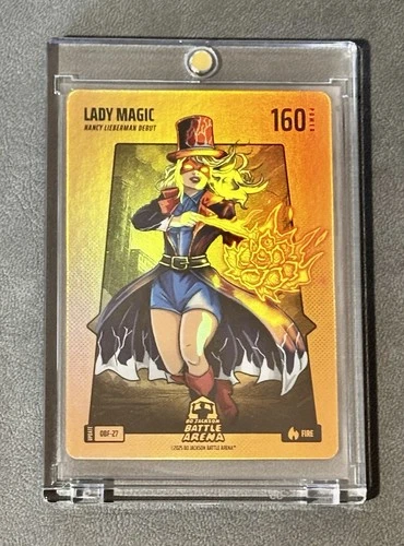 Bo Jackson Battle Arena Nancy Lieberman `Lady Magic` Orange Fire Debut #OBF-9