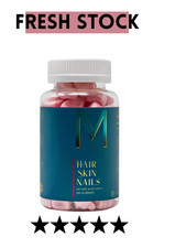 WEEM Hair Skin and Nails Gummies - Supports Healthy Hair - Vegan biotin Vitamins