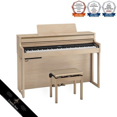 Roland HP704 Digitalpiano Eiche hell LA LAS 88-Tasten PHA-50 Bluetooth 4-Laut...