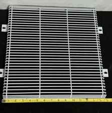 evaporator fan guard 15" industrial white 1.5" tall. new.