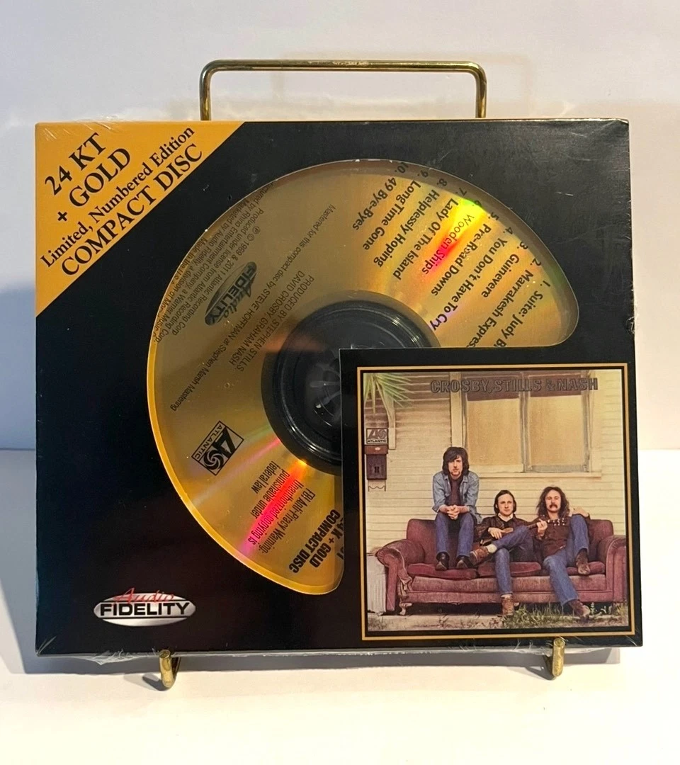 Limited Edition 24k Gold Disc Music CDs for sale | eBay UK