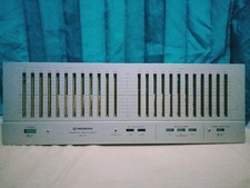 GOLD PIONEER SG-9 EQUALIZER FRONT PANEL PLATE VINTAGE RETRO AUDIO SOLD AS IS