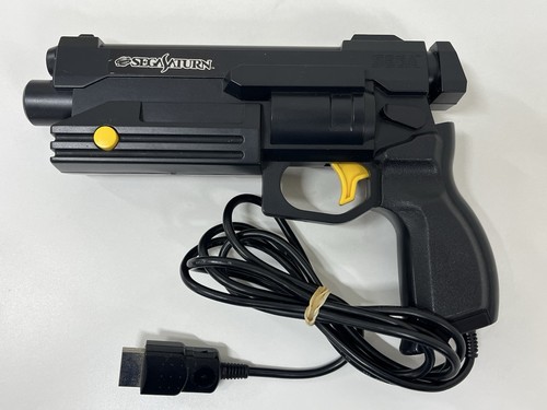 Sega Saturn Virtua Gun Controller HSS-0152 - Authentic SEGA Light Gun for CRT TV