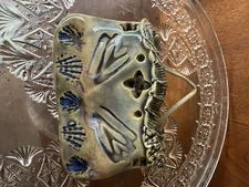 Small Janet Rodriguez Pottery Art Wall Pocket