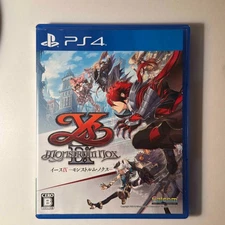 Ys IX: Monstrum Nox | PS4 | Japan Import | Lot #5 | English Subs Only | PRISTINE