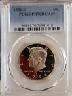 1996-S Kennedy Half Dollar ■ PCGS PR70DCAM ■ #5196