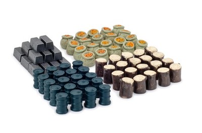 Stonemaier Games Scythe Realistic Resources 80pc Upgraded Metal & Resin Tokens