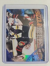 2025-26 Upper Deck Series 2 Linus Ullmark #SR-50 Sizzle Reel Senators