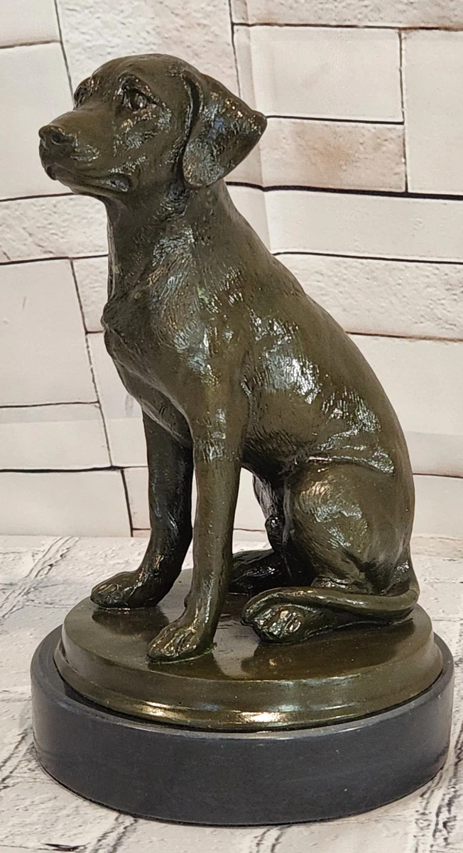 青铜狗雕像艺术雕塑| eBay