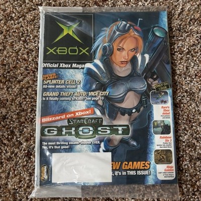 Sealed Official Xbox Magazine #20 August 2003 Starcraft Ghost w/Disk
