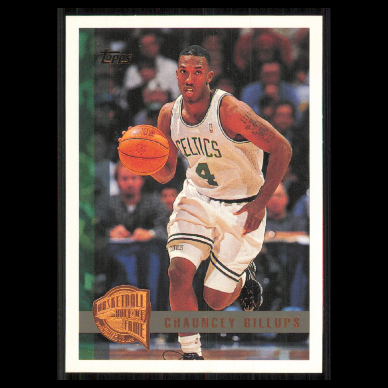 Chauncey Billups Rookie #181 1997 Topps Minted in Springfield, Mass Celtics Card