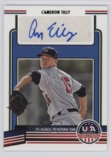 2023 Panini USA Baseball Stars & Stripes Cameron Tilly #18U-CT Auto 4jk