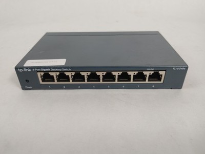 Lot of 20 TP-Link TL-SG108 8-Port 10/100/1000 Gigabit Ethernet Desktop Switch