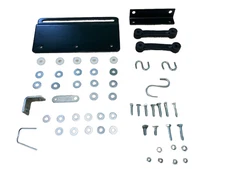 Universal Leaf Vacuum Bagger Deck Boot Chute Mounting Bracket Hardware Kit