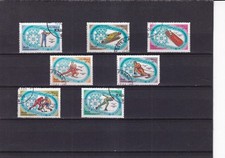 SA31b Afghanistan 1984 Winter Olympic Games - Sarajevo used stamps.