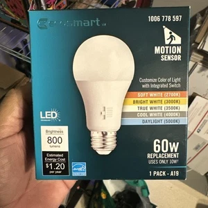 Ecosmart LED Ampoule 60W Température de couleur sélectionnable équivalente