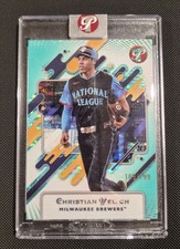 2025 Topps Pristine - Christian Yelich #289 Aqua Refractor /199