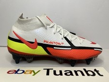 BRAND NEW Nike Phantom GT2 Elite DF SG-Pro White/Crimson/Volt Cleats DJ8042-168
