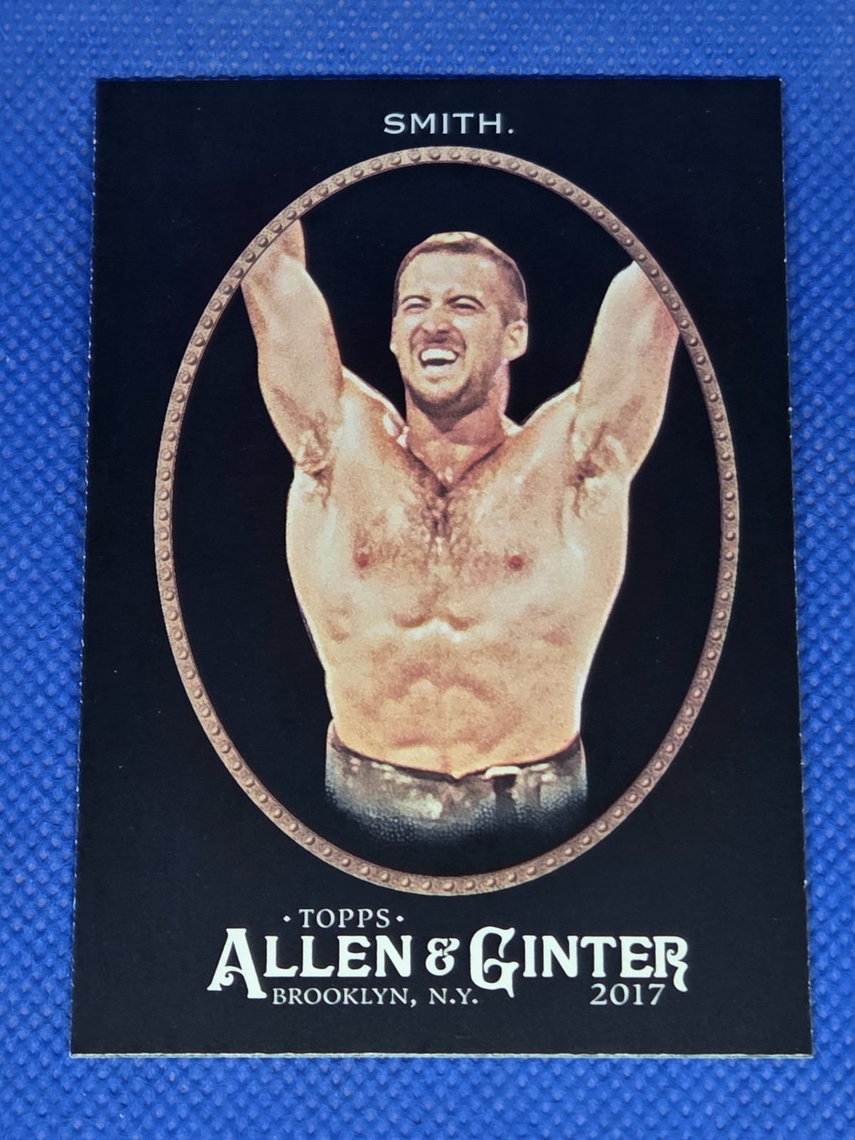 2017 Topps Allen & Ginter X BEN SMITH Black card Crossfit Athlete Running #211