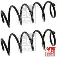 2X Fahrwerksfeder Febi Bilstein 37823 2 Federn Satz Federnsatz FüR Skoda