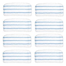 8x Microfibre Steam Mop Pads for Beldray BEL01097 Steam Cleaner UK