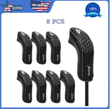 8PCS Golf Hybrid Iron Headcovers Set Long Hybrid Iron Covers for Cleveland La...