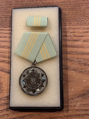 East German DDR  Silver Service Award-Fur Treue Dienste