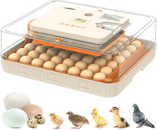 Egg Incubator 56 Eggs Incubators for Hatching Eggs with Auto Egg Turner for Chic