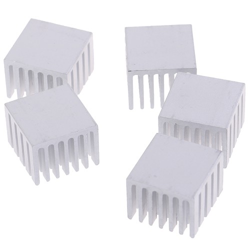 5Pcs 20x20x15mm Cooling Accessories DIY Heatsink CPU GPU Chip Aluminum Hea`hg - Photo 8/12