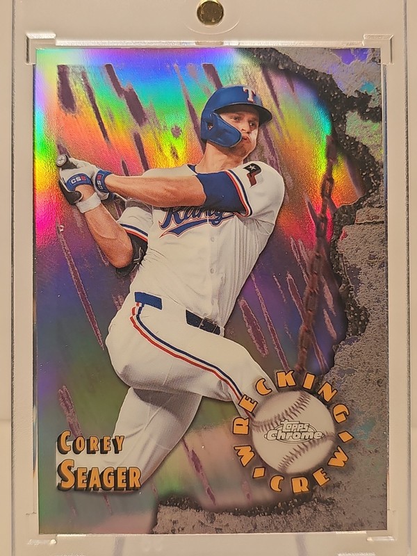 2026 Topps Chrome Corey Seager Wrecking Crew #WC-16 Rangers