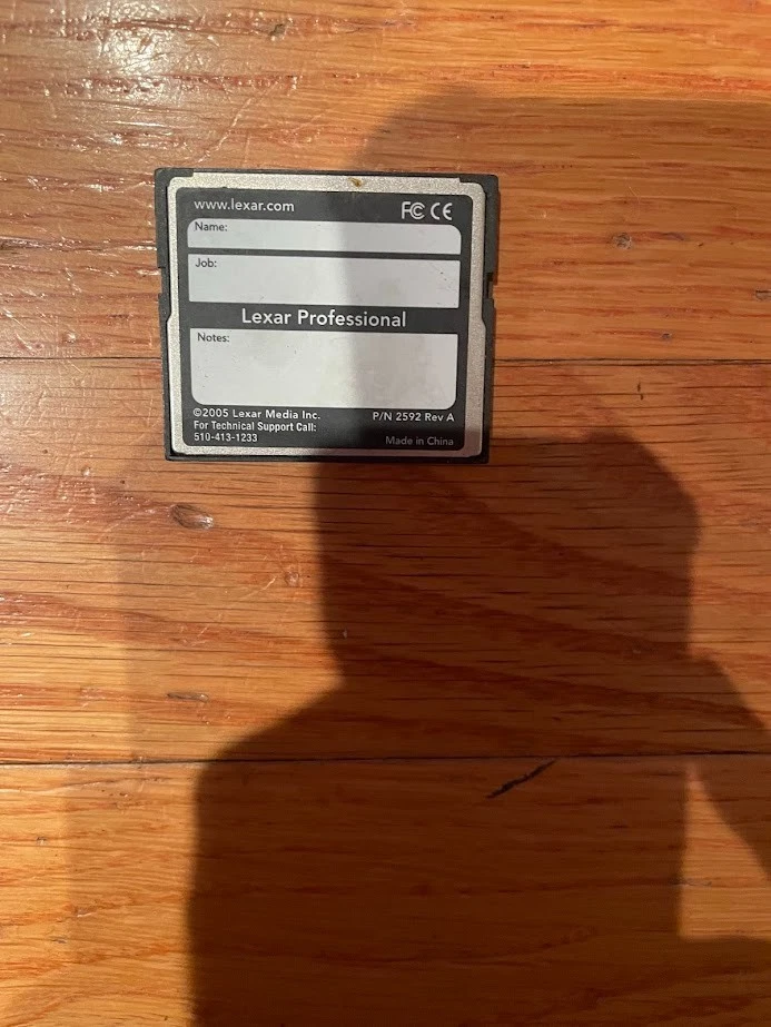 Lexar Professional CompactFlash 4GB 133x WA CF Memory Card - Image 2 of 2