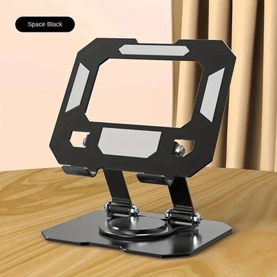 360° Schwenkbar Tragbar Metall iPad Tablet Schreibtisch Ständer Faltbar Aluminium Halter