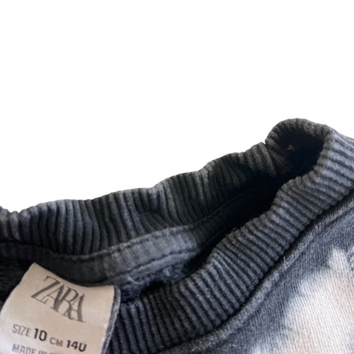 Zara boys gray tie dye sweatshirt size 10 - Picture 2 of 8