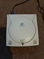 SEGA Dreamcast White Console Bundle, 4 Controllers, Cables and games
