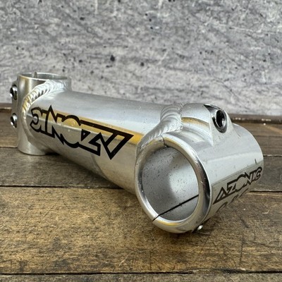 Vintage Azonic O.R.C. Stem NOS 25.4 Clamp 1 1/8 Threadless Silver