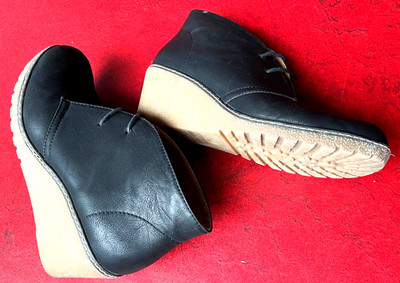 *KAYLA-SHOES  Damen Stiefelette schwarz